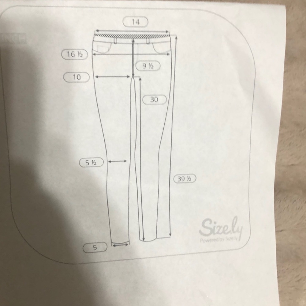 Bandolino size 6 NWT skinny jeans - Picture 3 of 5